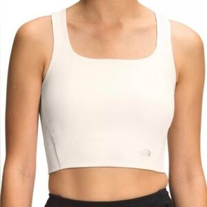 North Face white Tank Top Sz S